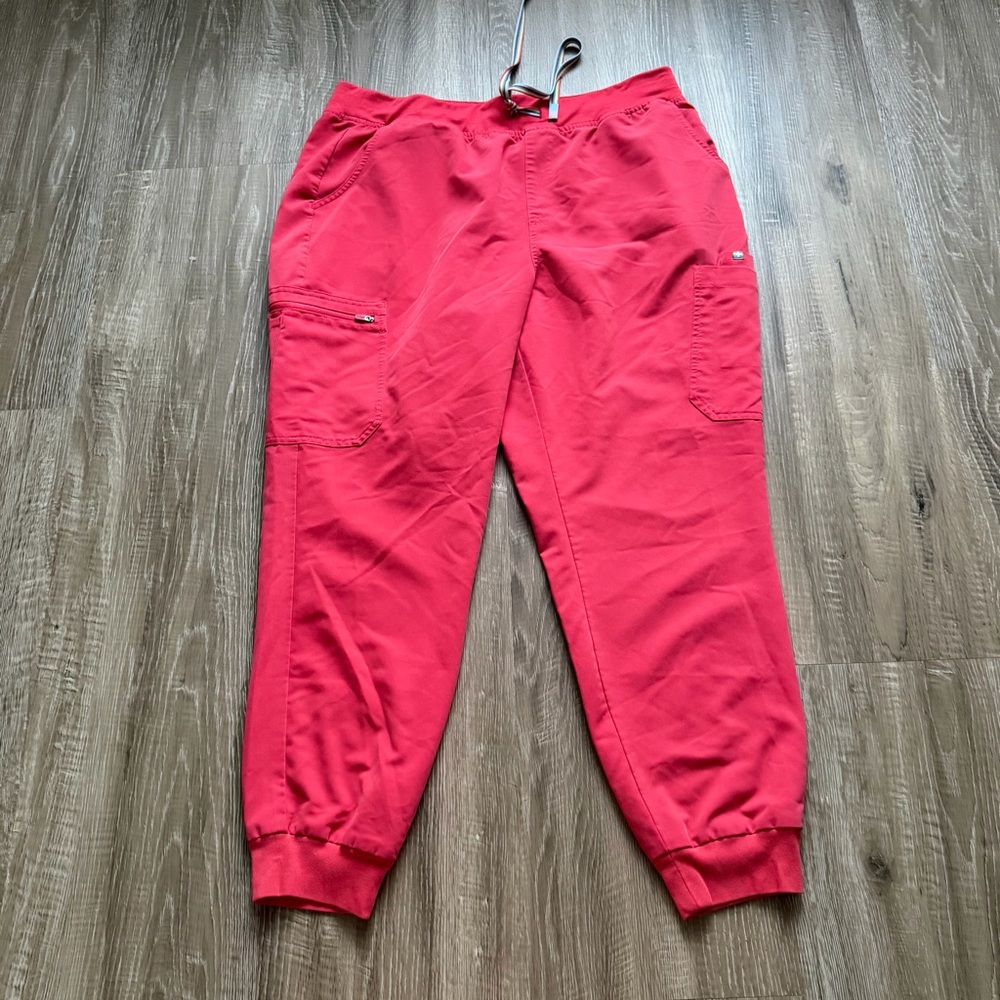FIGS Zamora Jogger Scrub Pants Limited Edition Pride 2022 Hibiscus Womens XXL - Picture 4 of 10
